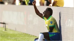 Foto: Ezra Shaw/Getty Images - Vini Jr. em jogo da Copa América