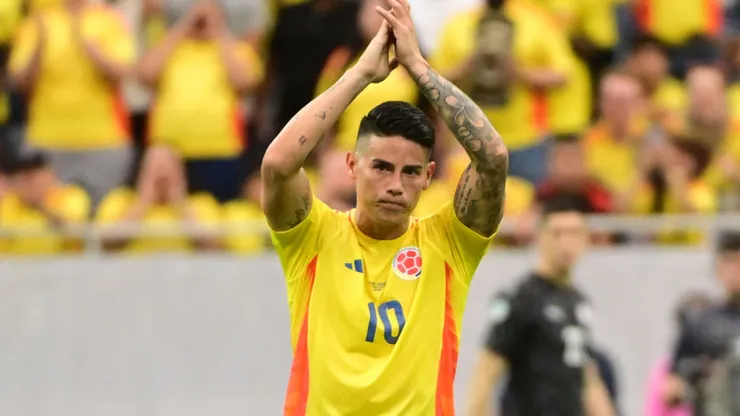 James Rodríguez segue como desfalque por conta da Copa América. Logan Riely/Getty Images.