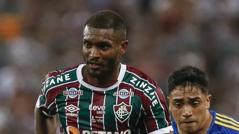 Marlon durante a final da Copa Libertadores. Zagueiro não deve renovar com o Flu.