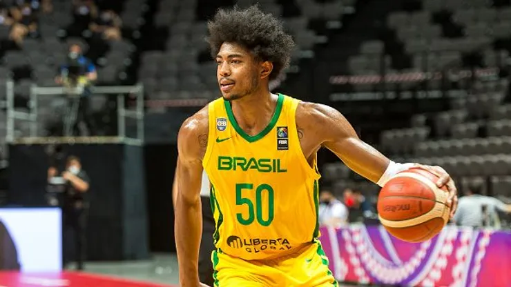 Bruno Caboclo brilhou na estreia da Seleção no Pré-Olímpico