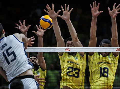 Brasil estreia contra a Itália no vôlei masculino em Paris