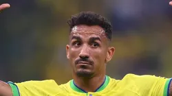 Danilo na Seleção Brasileira. Foto: Laurence Griffiths/Getty Image