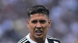 Zaracho durante jogo do Brasileirão. Meia é dúvida contra o Rubro-Negro.
