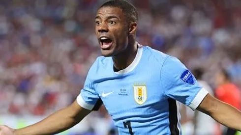 De La Cruz em partida entre Estados Unidos e Uruguai, no Arrowhead Stadium, pela Copa América, no dia 01/07/2024. Foto: Michael Reaves/Getty Images