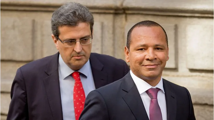Neymar Pai tem uma ótima relação com o presidente do Santos