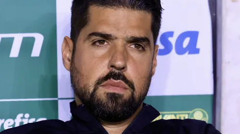 António Oliveira durante partida entre Palmeiras e Corinthians, no Allianz Parque, pelo Campeonato Brasileiro, no dia 01/07/2024. Foto: Marcello Zambrana/AGIF