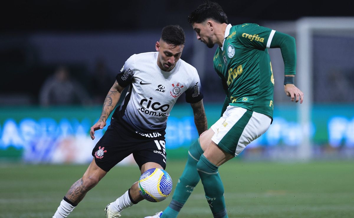 Palmeiras vence o Corinthians por 2 a 0 no Campeonato Brasileiro