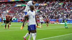 França e Belgica pela Eurocopa. (Foto de Carl Recine/Getty Images)