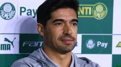 Abel Ferreira durante partida entre Palmeiras e Juventude, no Allianz Parque, pelo Campeonato Brasileiro, no dia 23/06/2024.