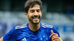 Lucas Silva durante partida entre Cruzeiro e Botafogo, no Mineirão, pelo Campeonato Brasileiro, no dia 14/04/2024.