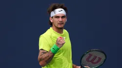 Thiago Wild: Melhor tenista masculino entre os brasileiros no ranking (Foto: Megan Briggs/Getty Images)