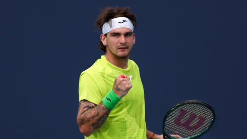 Thiago Wild: Melhor tenista masculino entre os brasileiros no ranking (Foto: Megan Briggs/Getty Images)