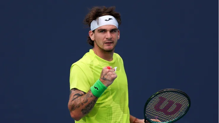 Thiago Wild: Melhor tenista masculino entre os brasileiros no ranking (Foto: Megan Briggs/Getty Images)
