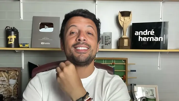 André Hernan confirmou o interesse pelo goleiro do Botafogo - Foto: Reprodução/YouTube.