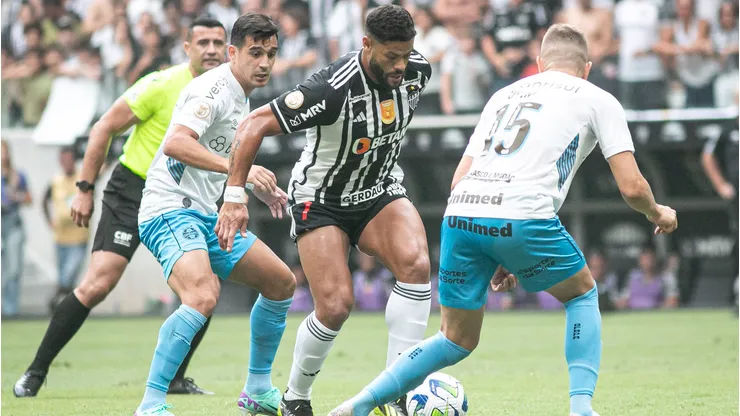 Grêmio x Atlético-MG terá transmissão ao vivo do Bolavip Brasil a partir das 9h30 deste domingo (1°). Foto: Fernando Moreno/AGIF