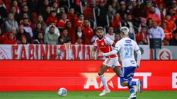 Wesley jogador do Internacional durante partida contra o Cruzeiro no estadio Beira-Rio pelo campeonato Brasileiro A 2024.