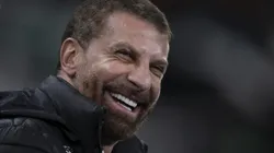 Pedrinho, presidente do Vasco, antes do clássico contra o Fluminense, no Estádio Nílton Santos, pelo Campeonato Brasileiro, no dia 10/08/2024.