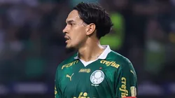 SP - SAO PAULO - 21/08/2024 - COPA LIBERTADORES 2024, PALMEIRAS X BOTAFOGO - Gustavo Gomez jogador do Palmeiras durante partida contra o Botafogo no estadio Arena Allianz Parque pelo campeonato Copa Libertadores 2024. Foto: Marcello Zambrana/AGIF
