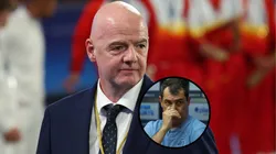 Presidente da Fifa, Gianni Infantino.