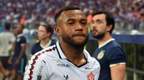 Luan durante o clássico contra o Bahia. Foto: Walmir Cirne/AGIF