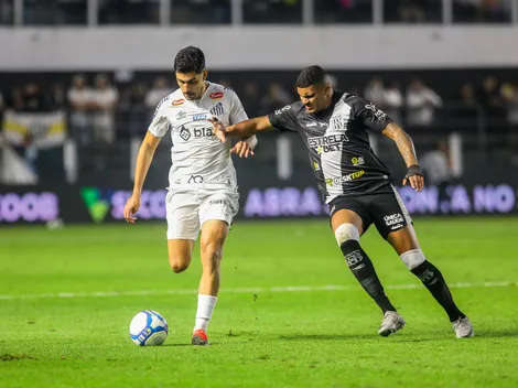 Santos cede empate no fim, com um a mais, contra a Ponte Preta, na Vila Belmiro