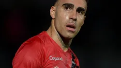 RJ - RIO DE JANEIRO - 29/08/2024 - BRASILEIRO A 2024, VASCO X ATHLETICO-PR - Gabriel jogador do Athletico-PR durante partida contra o Vasco no estadio Sao Januario pelo campeonato Brasileiro A 2024. Foto: Thiago Ribeiro/AGIF