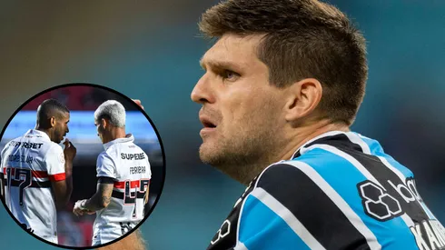Kannemann e Ferreira chegaram a ser procurados pelo Santos em 2023 - Fotos: IMAGO