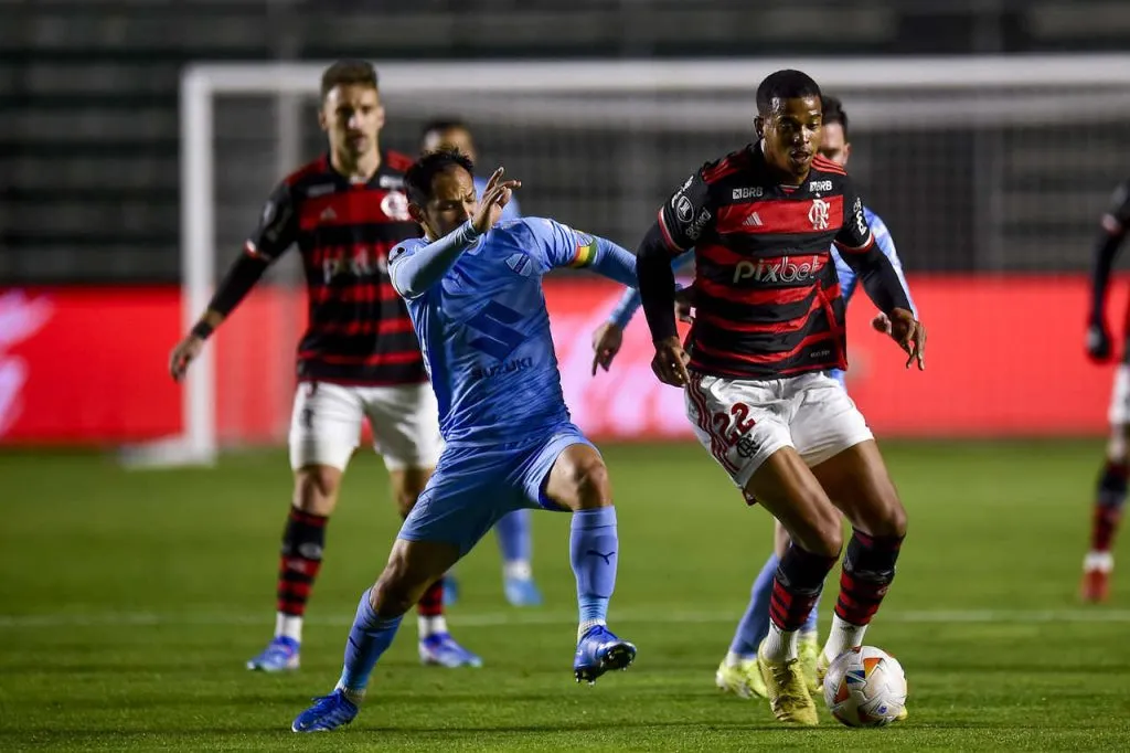 Flamengo perde, mas avança na Libertadores – Foto: Flamengo/Marcelo Cortes