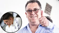 Marcelo Teixeira fala de topar venda de Jair Cunha por 20 milhões de euros Fotos: Raul Baretta e Foto: Pedro Ernesto Guerra Azevedo/Santos FC