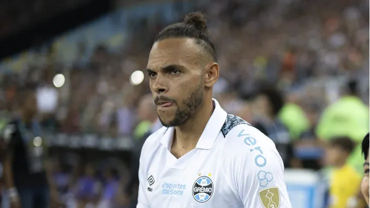 Dinamarquês durante partida contra o Fluminense. Foto: Jorge Rodrigues/AGIF