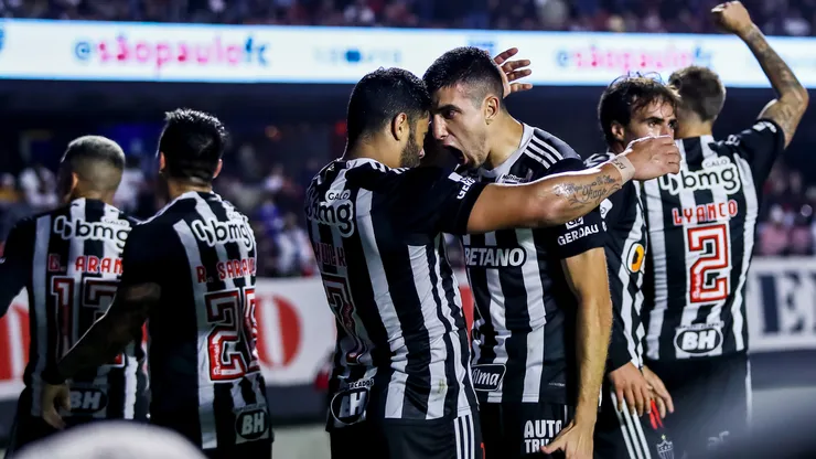 Atlético-MG vence São paulo. Foto: Marco Miatelo/AGIF