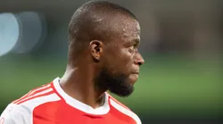 Valencia jogador do Internacional durante partida contra o Cuiaba no estadio Arena Pantanal pelo campeonato Brasileiro A 2024