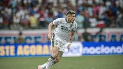Tiquinho jogador do Botafogo durante partida contra o Bahia. Foto: Jhony Pinho/AGIF