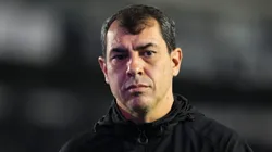 Carrile, técnico do Santos na Série B. Foto: Reinaldo Campos/AGIF