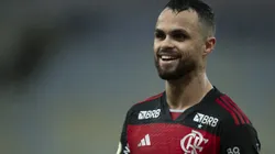 Michael jogador do Flamengo durante partida contra o Bragantino pelo Brasileirão 2024. Foto: Jorge Rodrigues/AGIF