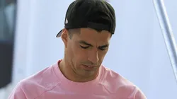 Luis Suárez antes da partida entre Inter Miami e Nashville SC, no Chase Stadium, no dia 13/03/2024. Foto: Javier Rojas