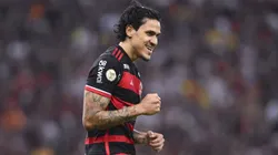 Pedro of Flamengo celebrates after scoring a goal during the Campeonato Brasileiro football match between Flamengo v Cruzeiro at the Maracana stadium in Rio de Janeiro, Brazil. Andre Ricardo / Sports Press Photo / SPP PUBLICATIONxNOTxINxBRAxMEX Copyright: xAndrexRicardox/xSportsxPressxPhotox/xSPPx spp-en-AnRiSpPrPh-durao-290624-10