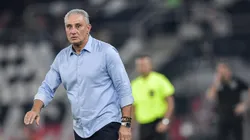 Tite em jogo do Rubro-Negro, contra o Botafogo