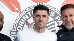 Héctor Hernández no Corinthians. Foto: Rodrigo Coca/Corinthians