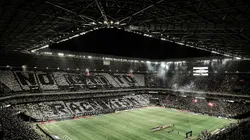 Atlético-MG na Arena MRV contra o San Lorenzo pela Libertadores. Foto: Pedro Click / Atlético / Flickr