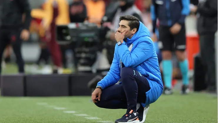 Abel Ferreira em partida da Libertadores 2022 (Photo by Heuler Andrey/Getty Images)