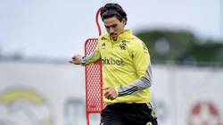 Escalação do Flamengo: Pedro treina com bola - Foto: Marcelo Cortes/Flamengo