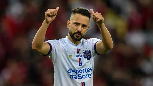 Everton Ribeiro jogador do Bahia durante partida contra o Flamengo no estadio Maracana pelo campeonato Brasileiro A 2024.