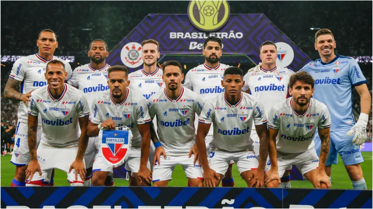 Foto: Miguel Schincariol/Getty Images - Elenco do Fortaleza