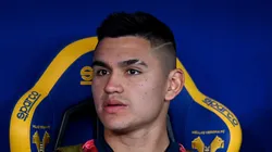 - Carlos Alcaraz com a camisa da Juventus, onde ficou por empréstimo na temporada passada