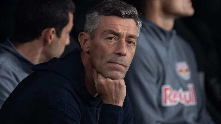 Pedro Caixinha durante partida entre Corinthians e Red Bull Bragantino, na Neo Química Arena, pelas oitavas de final da Copa Sul-Americana, no dia 20/08/2024. Foto: Ronaldo Barreto