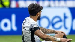 CE - FORTALEZA - 25/08/2024 - BRASILEIRO A 2024, FORTALEZA X CORINTHIANS - Yuri Alberto jogador do Corinthians durante partida contra o Fortaleza no estadio Arena Castelao pelo campeonato Brasileiro A 2024. Foto: Baggio Rodrigues/AGIF