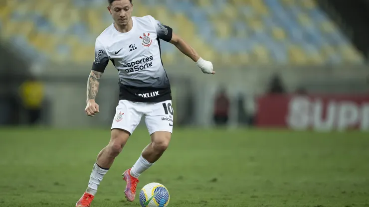 Garro jogador do Corinthians durante partida contra o Fluminense. Foto: Jorge Rodrigues/AGIF