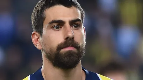 Luan Peres durante partida entre Fenerbahçe e Sivasspror, noUlker Sukru Saracoglu Stadium, pela semifinal da Copa da Turquia, no dia 24/05/2023.