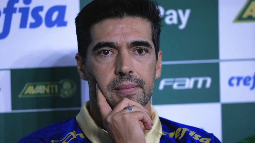 Abel Ferreira, do Palmeiras. Foto: Ettore Chiereguini/AGIF